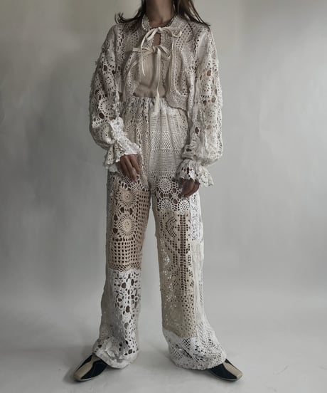 【RE;CIRCLE】 RE Crochet Bolero / 220623-017