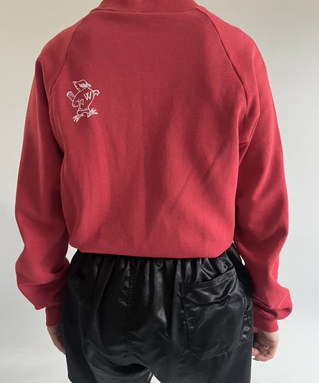 【USED】 Made in USA  JERSEES 90's WHS Sweat Top /250125-003