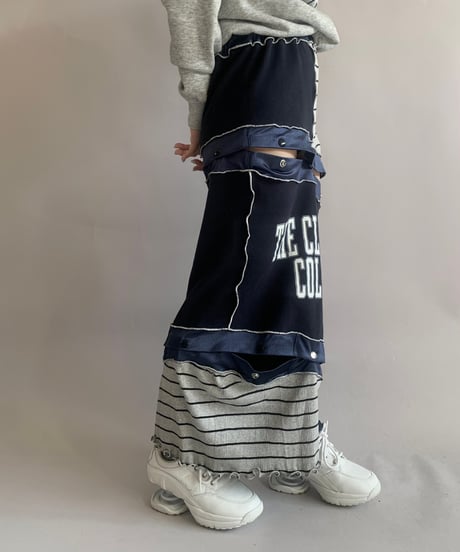 【RE;CIRCLE】 RE Mellow Convertible Skirt /  241121-004