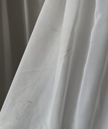 【RE;CIRCLE】 RE Sheer White Camisole One-piece / 220721-003