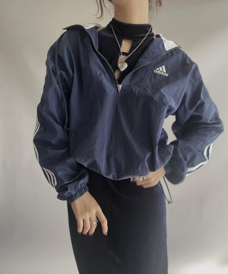 【USED】 adidas Nylon Pullover Jacket / 231202-025
