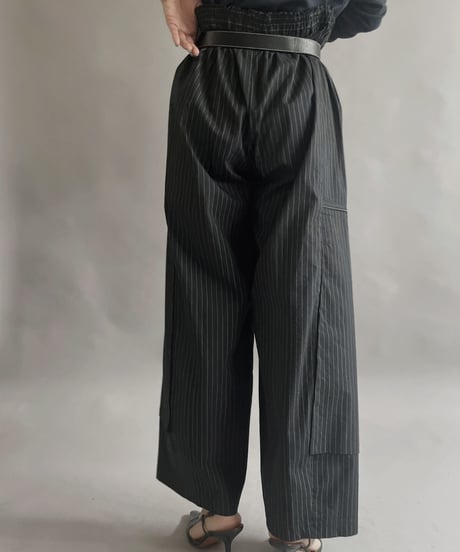 【USED】 Blanque Striped Pants / 230318-021