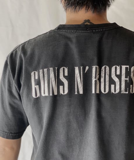 【USED】  S/S T-shirt GINS N' ROSE/210825-001
