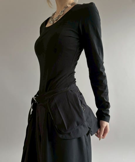 【RE;CIRCLE】  RE Suit Waist Bag / 260305-011