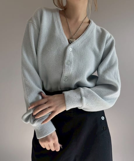【USED】 Sears Kings Road Acrylic Cardigan / 260110-014