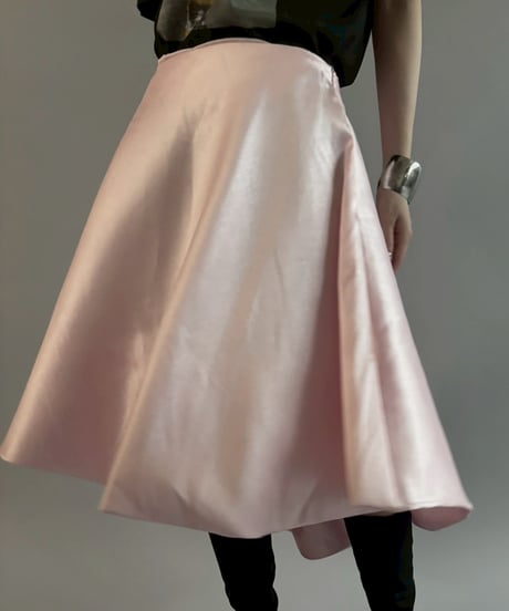 【USED】 Shiny Circular Skirt /260607-021