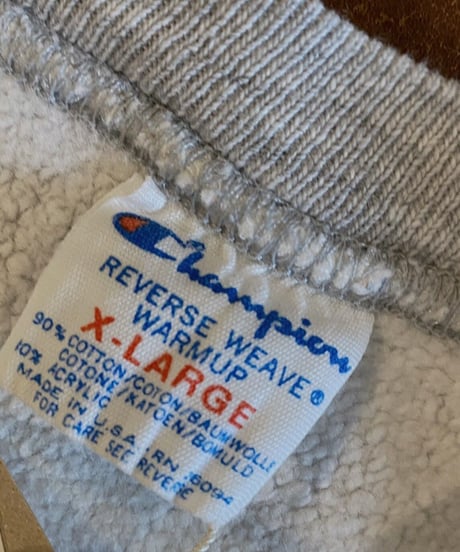 【USED】 80's USA Champion Reverse Weave Sweat Wharton / 210127-056