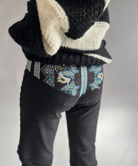 【USED】 Pure Fix Patterned Flare Pants / 241207-014