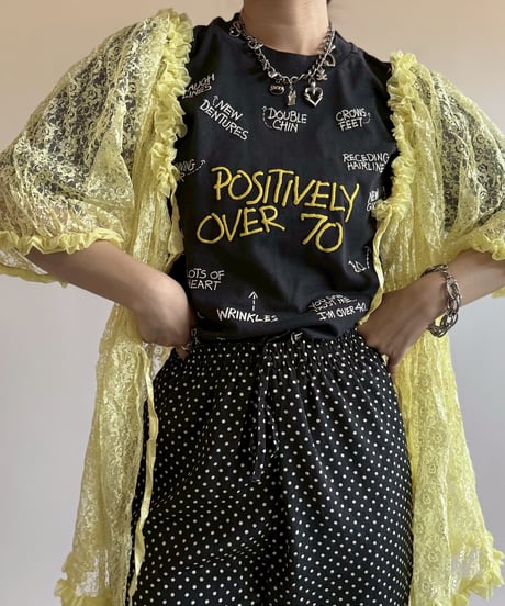【USED】  Lace Pattern Top /250510-044