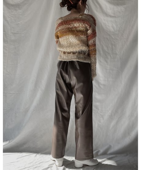 【USED】    Mohair Knit Top①/211216-002