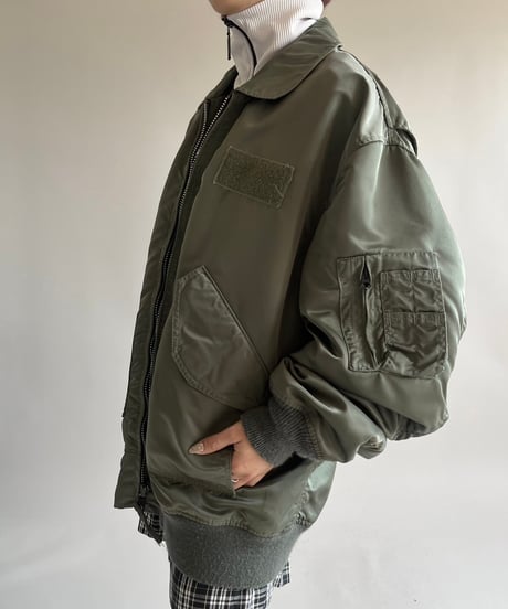 【USED】 Made in USA Military Flight Jacket /250118-002