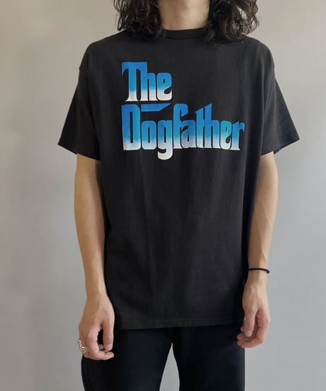 【USED】 MADE IN USA  Music T-shirt THE DOGFATHER /230703-009