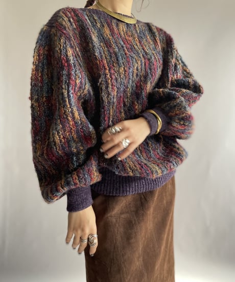 【USED】 Hewlett Knitting Mills Knit Sweater  / 221217-017