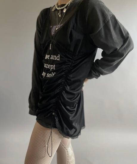 【RE;CIRCLE】 Non asleep cami /  240808-034