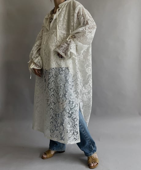 【RE;CIRCLE】 RE Crochet Lace One-piece / 230330-007