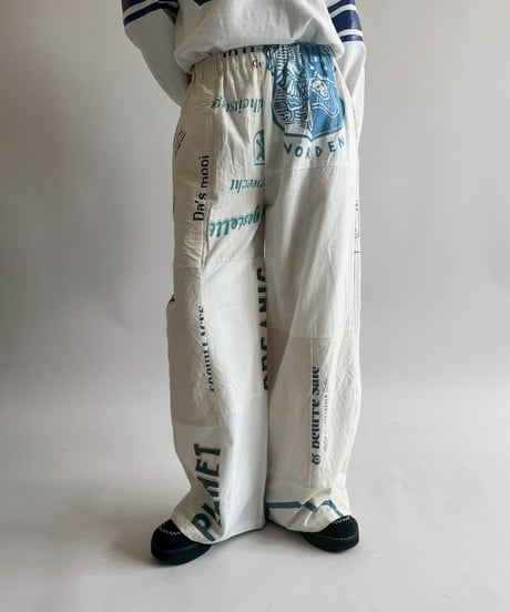 【RE;CIRCLE】 Re Eco Bag Easy Pants /  250417-009