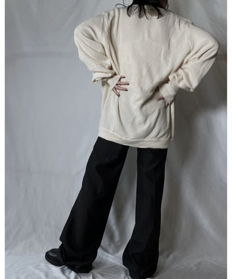 【USED】 LACOSTE Acrylic Knit Cardigan  ⑫ / 220111-020