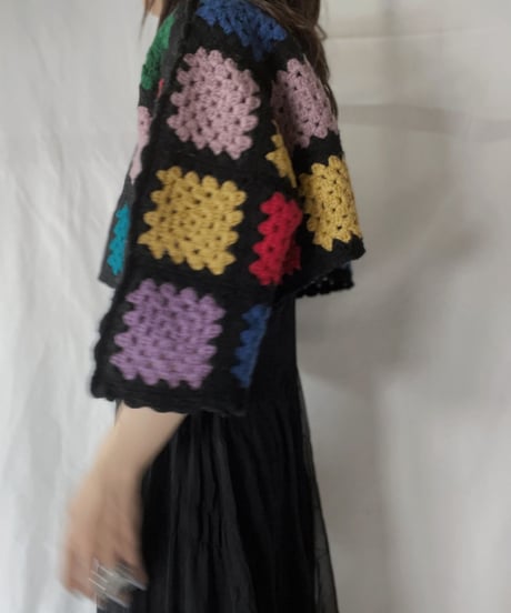 【RE;CIRCLE】 RE Granny Knit Top⑥/211014-006