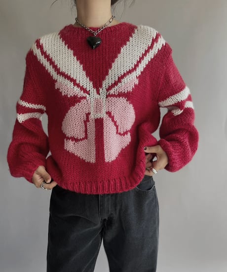 【USED】  Knit Sweater / 221029-024