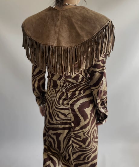 【USED】 Fringe Vest / 231009-034