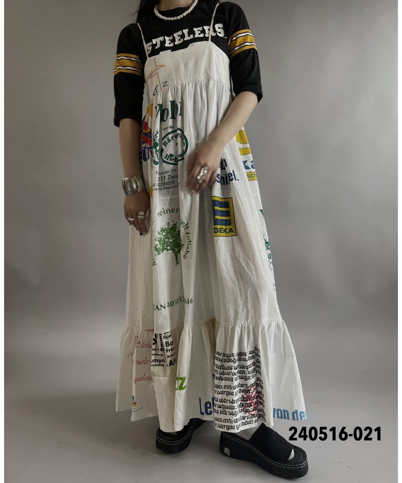 RE;CIRCLE】RE Eco-Friendly Bag Camisole Long On 