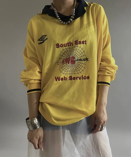 【USED】 UMBRO SEWS L/S Soccer Shirt /240706-023