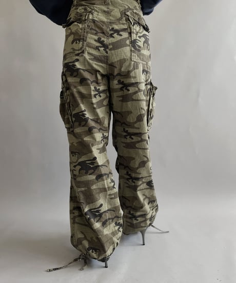 【USED】  Inscene Camouflage Pants / 220917-014