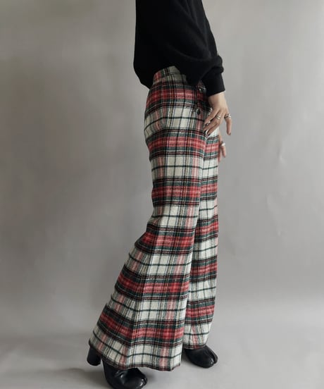 【USED】  Checked Pants / 221008-007