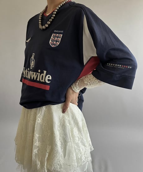 【USED】UMBRO ENGLAND Soccer Shirt /240831-002