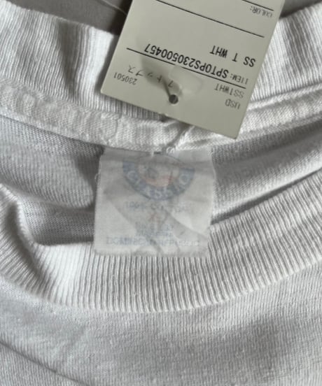【USED】80~90's CAUTION T-Shirt /240729-033