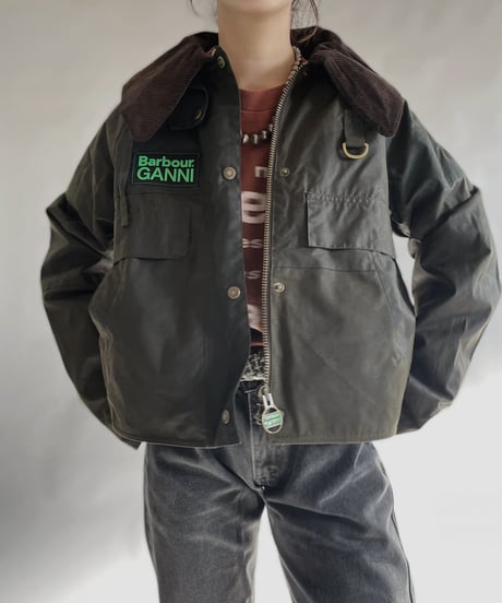 【USED】 Barbour × GANNI Short Jacket / 240101-031