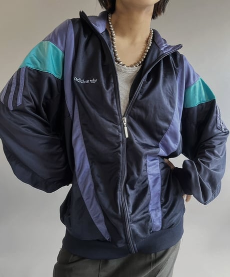【USED】80s adidas Jersey Top /240224-008