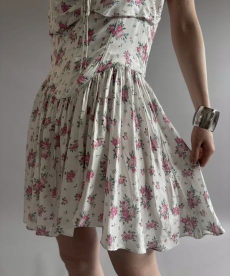 【USED】 Flower Pattern N/S One-Piece / 260613-014