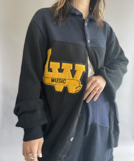 【RE;CIRCLE】 RE Acrylic Shirt Cardigan / 230220-020