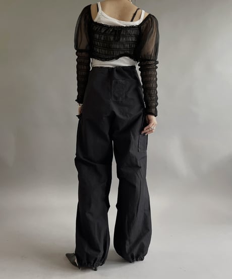 【USED】COLLUSION Sheer Top  /240511-018
