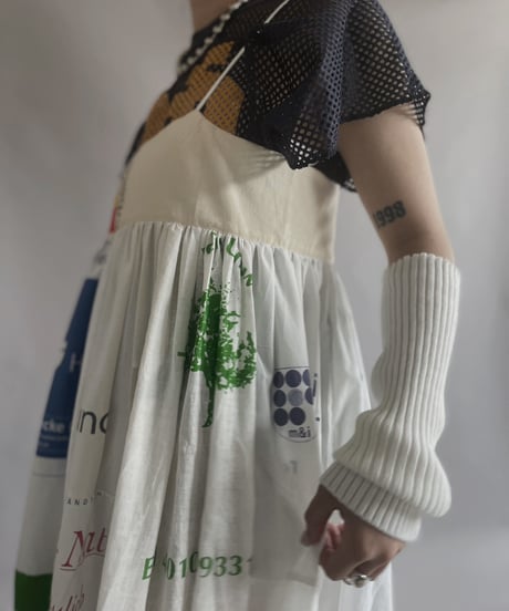 【RE;CIRCLE】RE Eco-Friendly Bag Camisole Long One-piece / 2304027-026