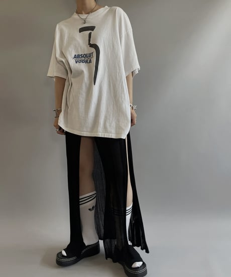 【USED】 Made in USA ABSOLUT VODKA S/S T-Shirts / 230805-014