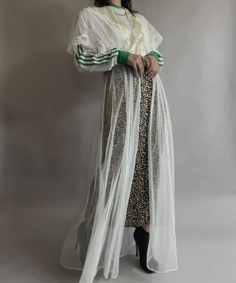 【USED】 S/S Sheer One-piece / 2300513-004