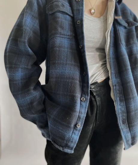 【USED】 Orvis Cotton Flannel Shirt / 221210-009
