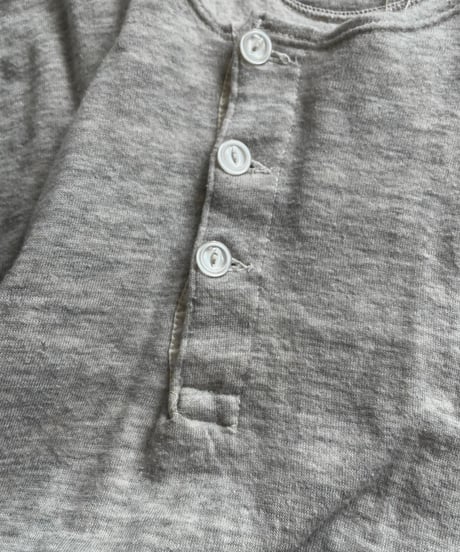 【USED】 Made in USA 60's Wilson × Duofold Henley Neck Top /250220-006