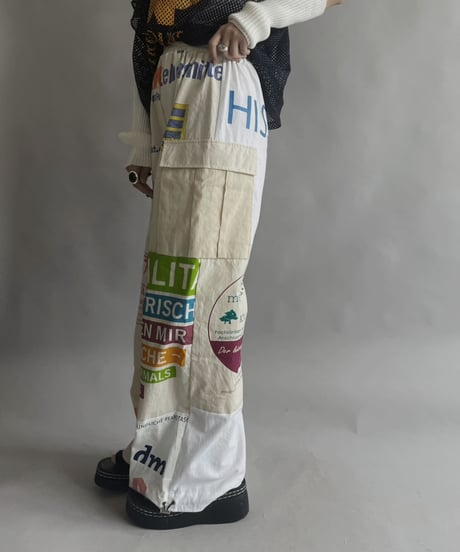 【RE;CIRCLE】RE Eco-Friendly Bag Rraw Cord Pants / 230427-027