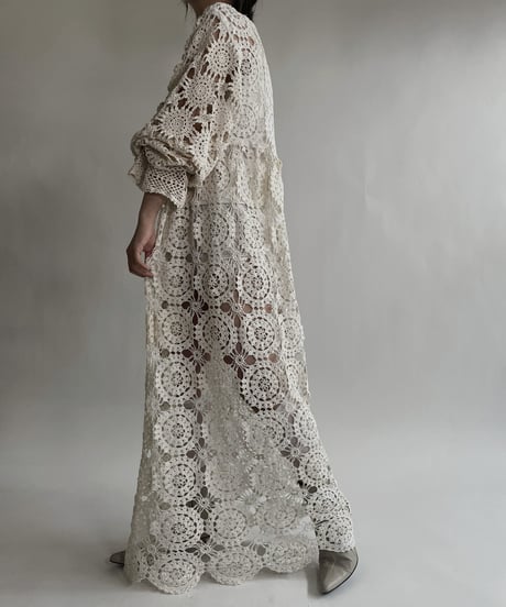 【RE;CIRCLE】 RE Crochet Lace One-piece / 220526-015