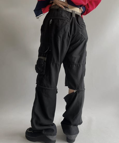 【USED】 Multi Pocket Convertible Pants / 230930-003