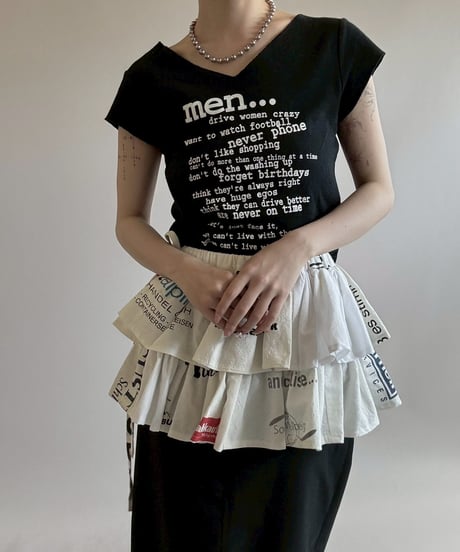 【RE;CIRCLE】 Re Eco Bag Maki Skirt /  250626-011