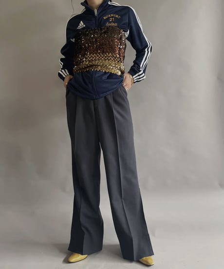 【USED】 adidas Jersey Zip-up Top / 230401-024