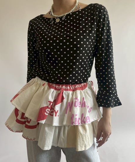 【RE;CIRCLE】 Re Eco Bag Maki Skirt /  250417-006