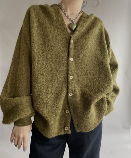 【USED】  Brentwood Sportswear Alpaca Knit Cardigan / 230202-021