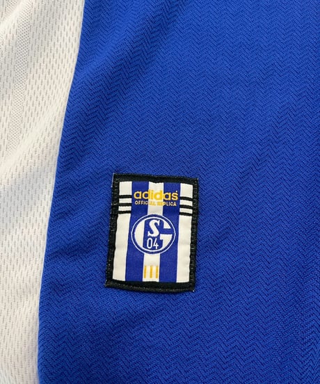 【USED】 adidas 98~99's Schalke 04 Soccer Shirt/ 250607-023