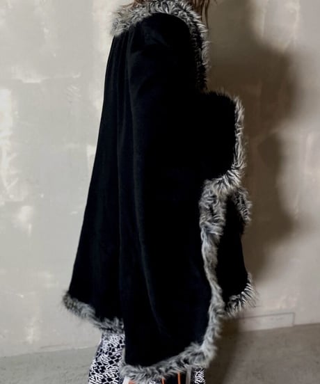 【USED】 Wool Poncho / 201120-026