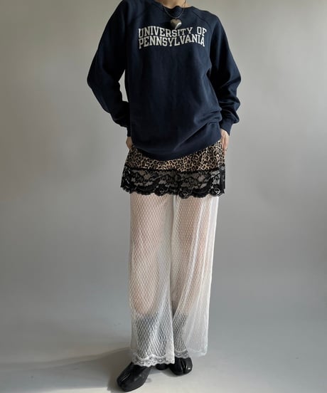 【USED】 Pattern Sheer Pants /250118-011